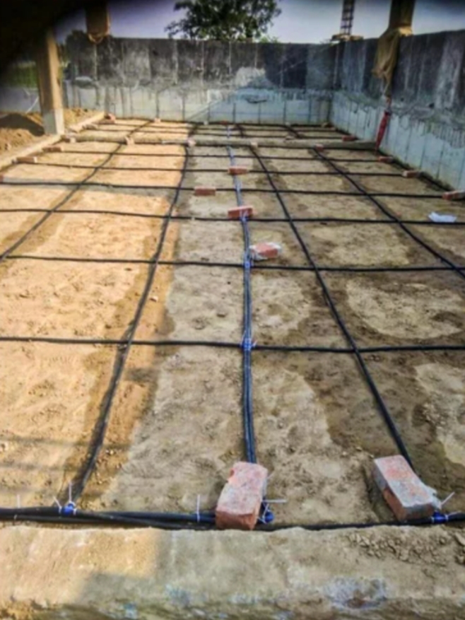 Pipeline used for pipeline pest treatment and inspection